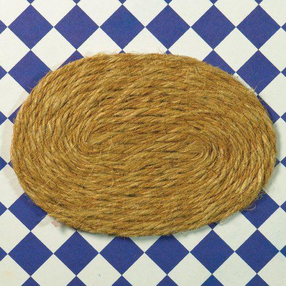 The Dolls House Emporium Oval Rush Mat
