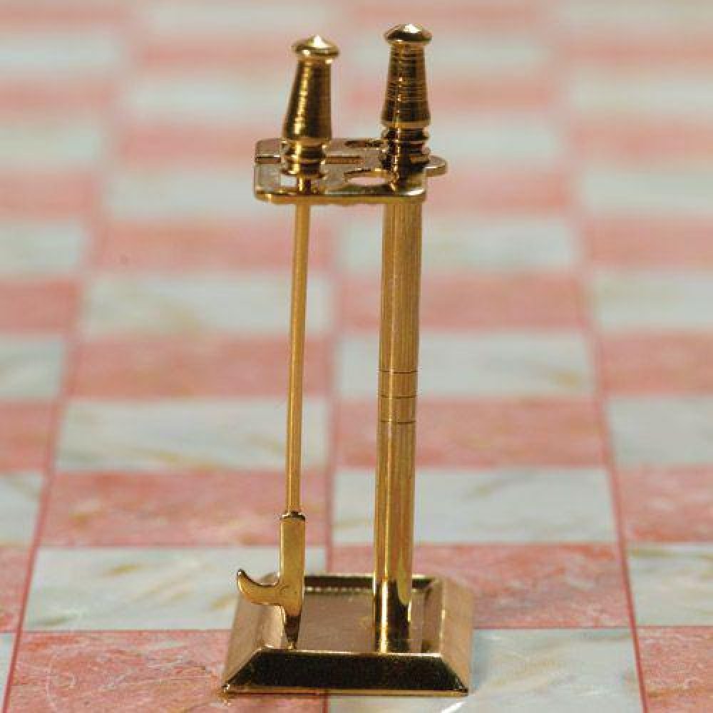 The Dolls House Emporium Fire Poker, Shovel And Brush Set