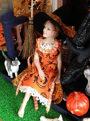 Karen Watchus' Hallowe'en outfit