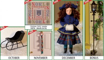 Winter miniature collection