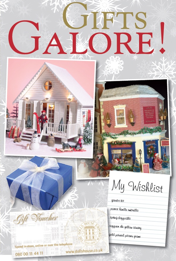 gifts galore from The Dolls House Emporium