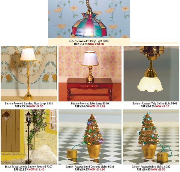 dolls' house lighting offers