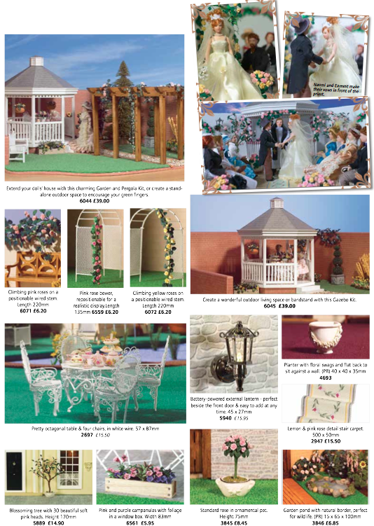 Here are some of the miniature items we used for this project