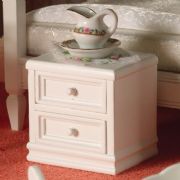 A neat and compact nightstand, perfect for the modern bedroom.