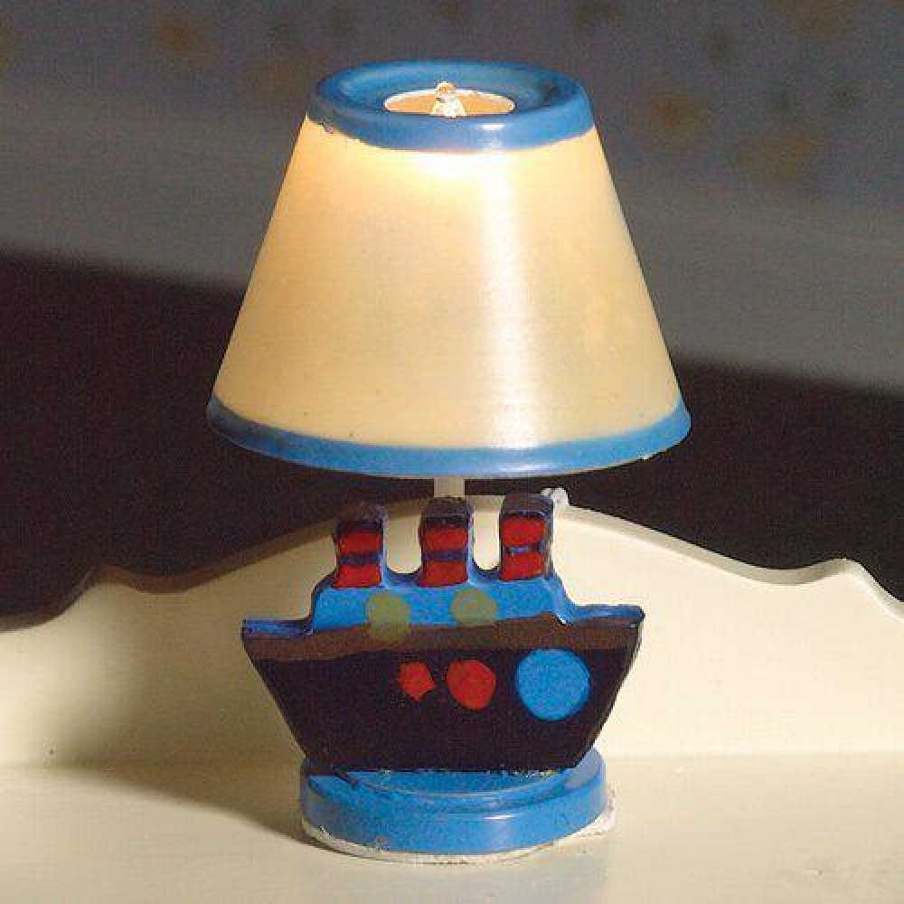 The Dolls House Emporium Blue Nursery Lamp