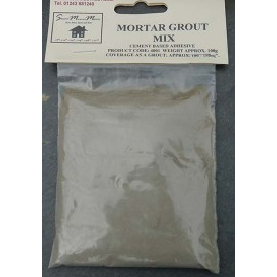 Stacey Miniature Masonry Mortar / Grout Mix, 100g Pack