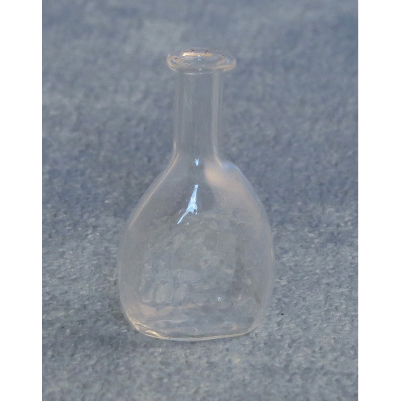 Streets Ahead Clear Glass Flask