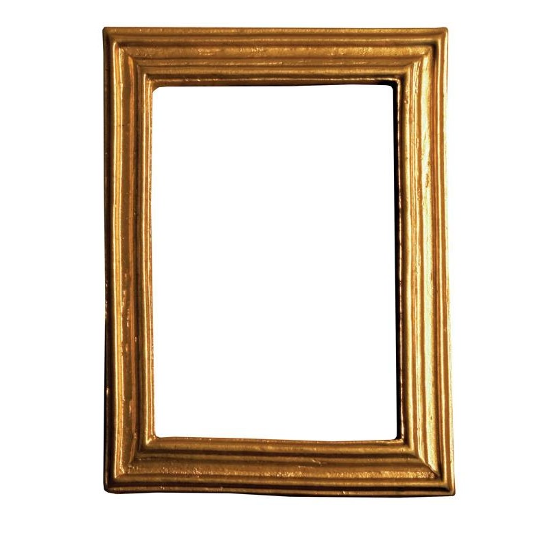 Streets Ahead Plain Large Gold Frame