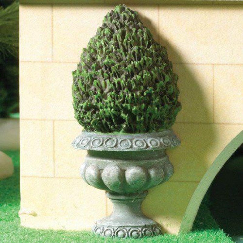Flat-backed Topiary Bush (PR) 80mm