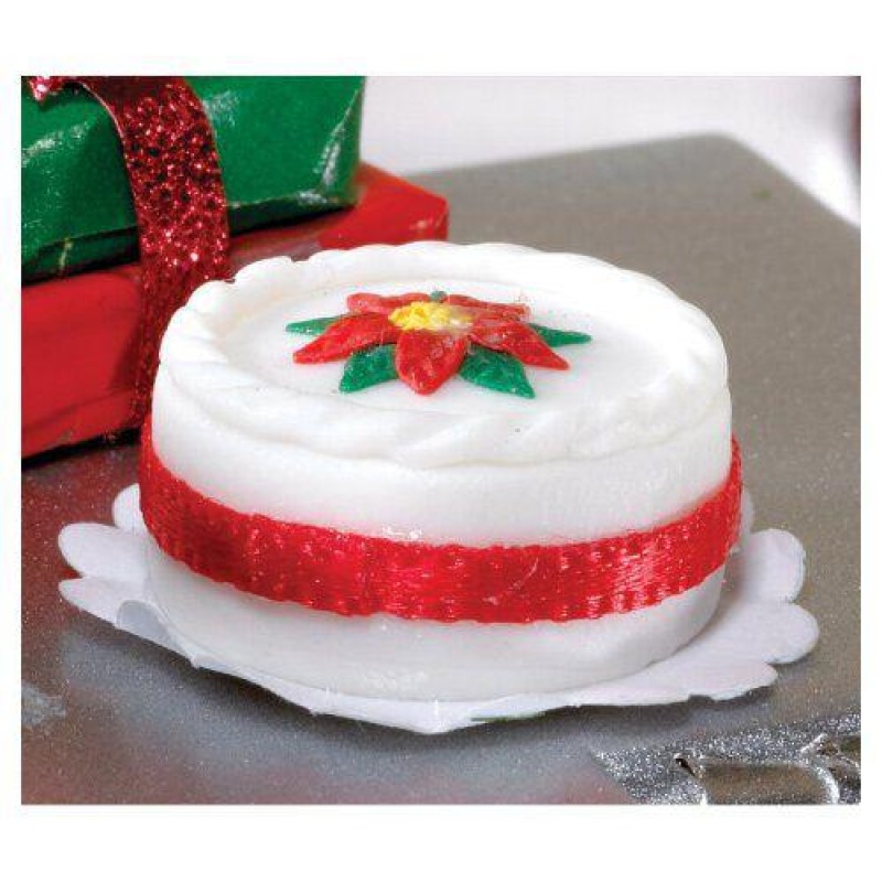 Decorated Christmas Cake