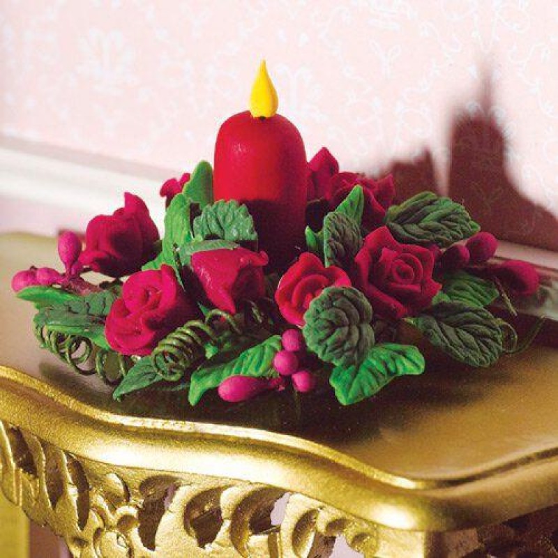 Red Seasonal Table Decoration