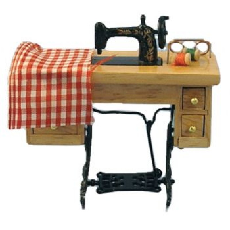 Sewing Machine on Table (Non Working)