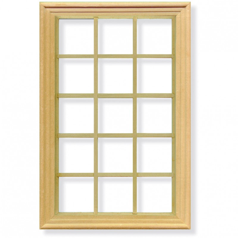 Fifteen Pane Window Frame