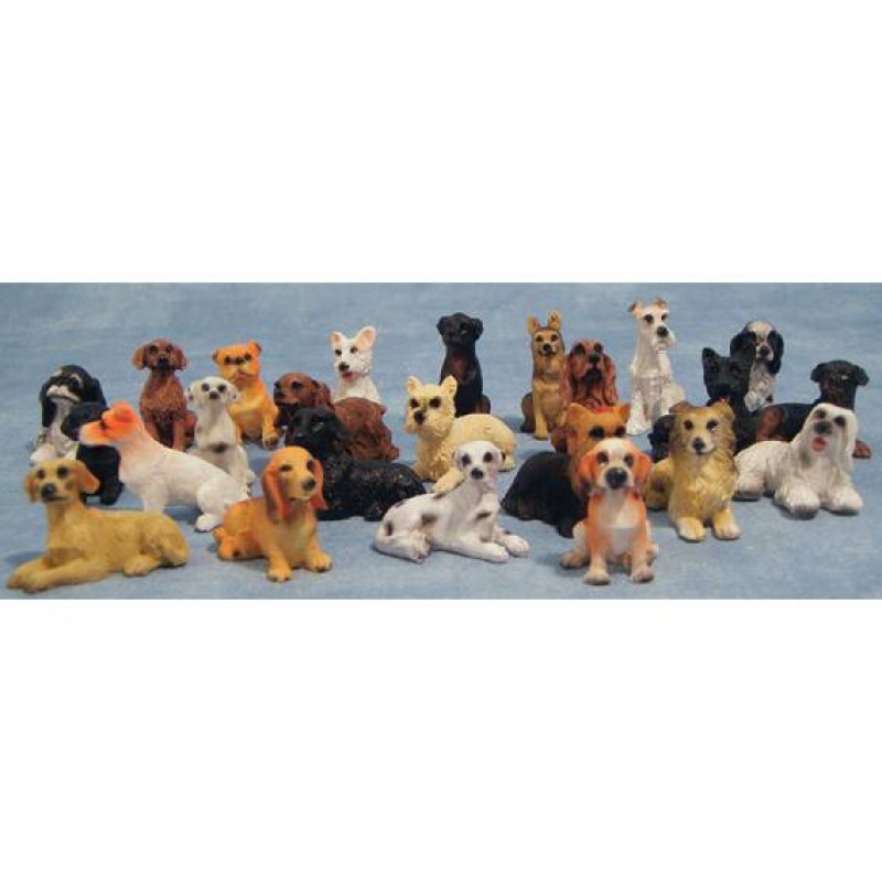 Assorted Mini Dogs 24 pack