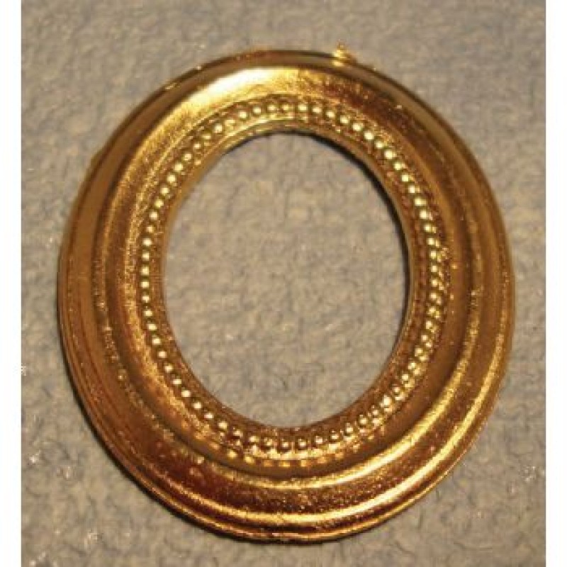 Gold Portrait Frame Oval