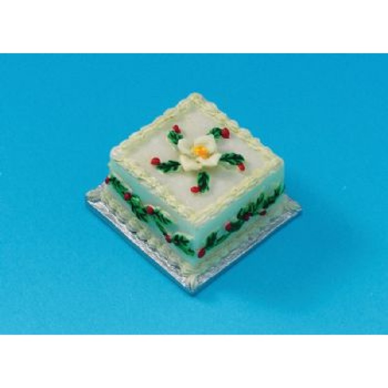 Square Christmas Cake