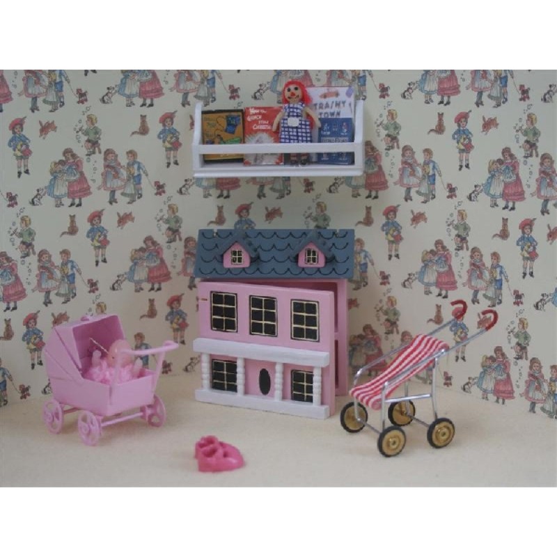 6pc Girls Pink Toys Play Set