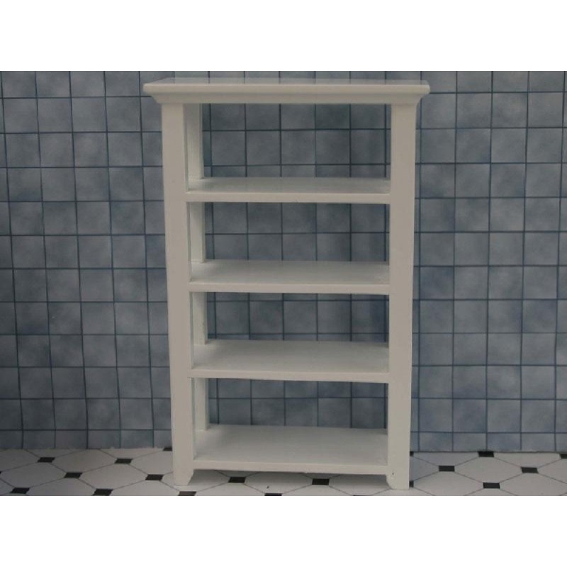 White Wooden Shelving Unit