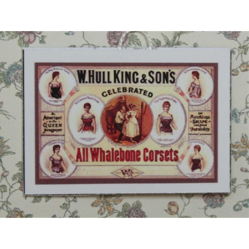 Whalebone Corset Shop Poster