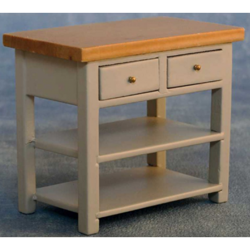 Grey/Pine Shaker-style Sideboard