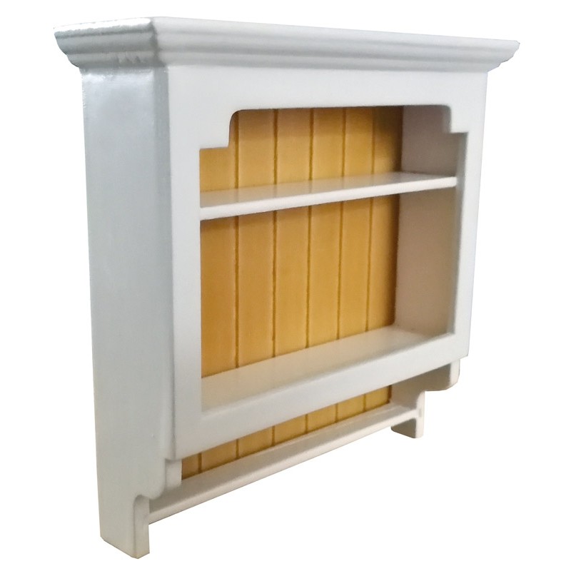 White Shaker-style Wall Shelves