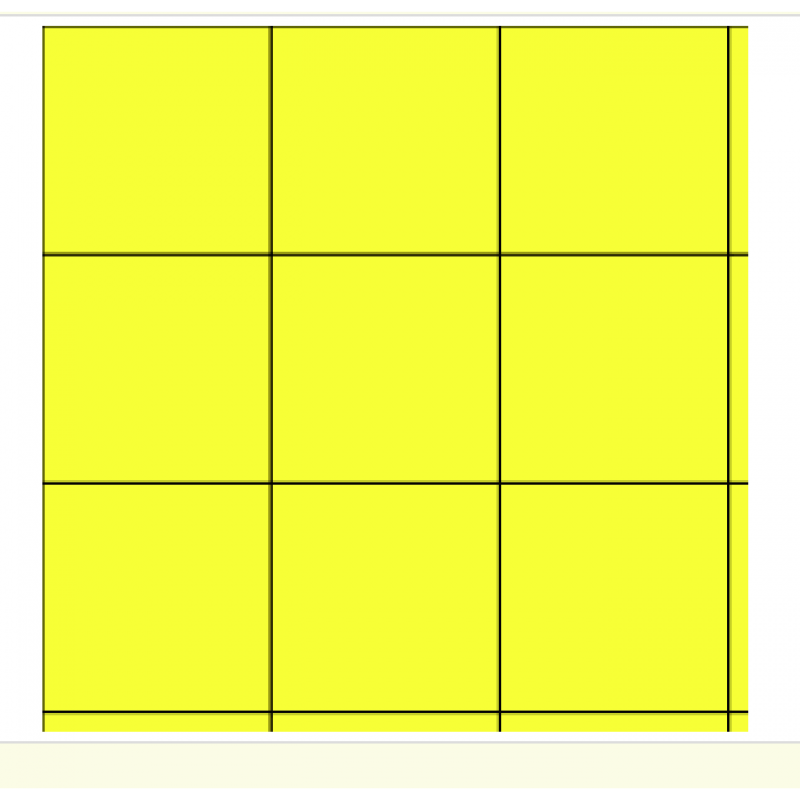 3/4" Sunshine Vinyl Tiles, 50 Pack