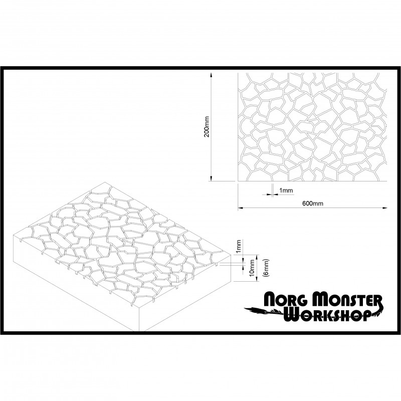 Crazy Paving 124 Scale
