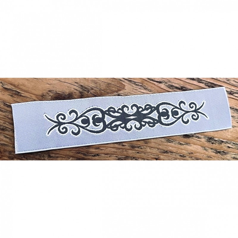 Grey Flourish Table Runner