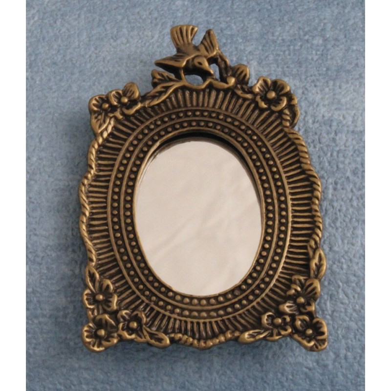 Oval 'Brass' Mirror