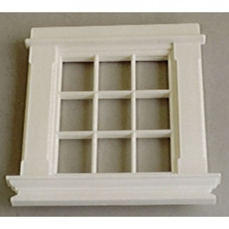 Georgian 9 Pane Window Plastic