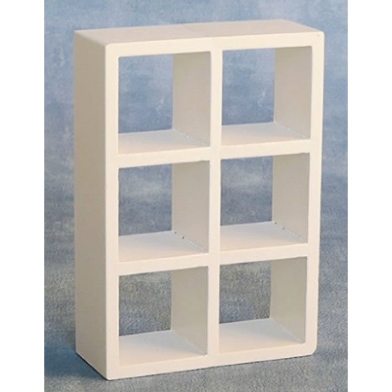 Versatile White Storage Unit 3x2