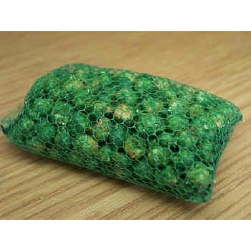 Sprouts in a net sack