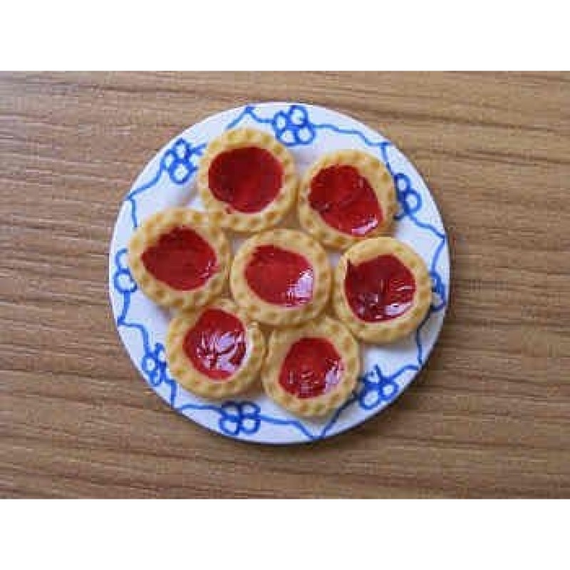Jam Tarts on plate
