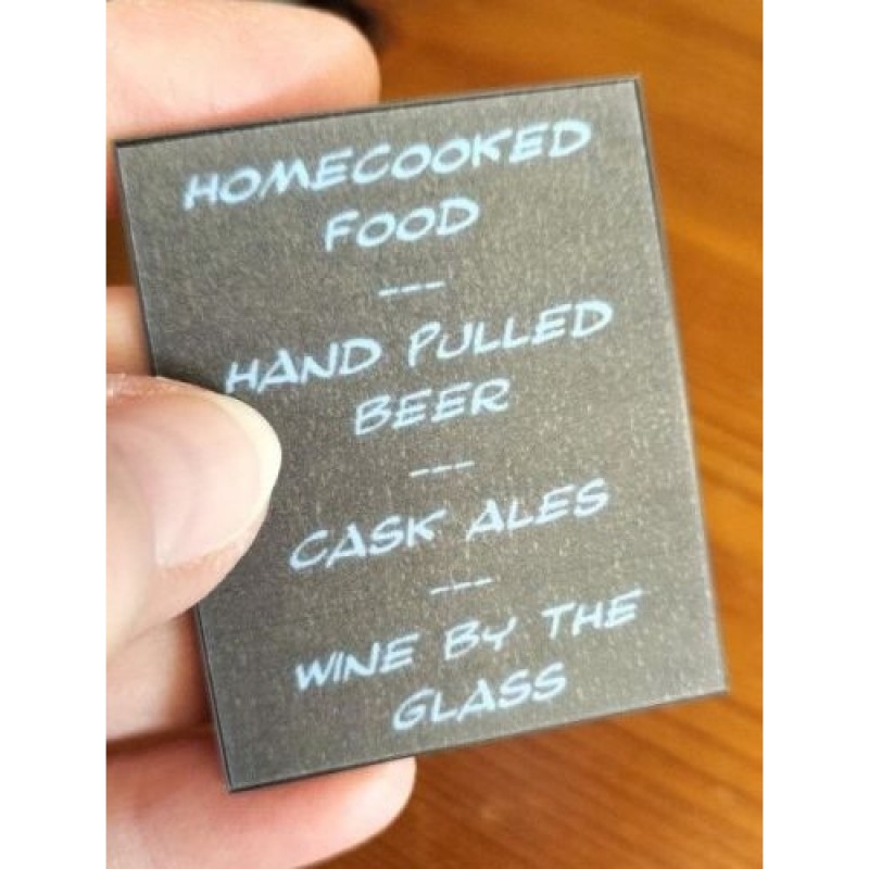 Bar Attractions Blackboard
