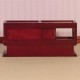 Shop Counter Unit Mahogany Finish