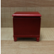 Commode with Extending Footrest Mahogany Finish ***SECONDS***