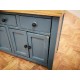 Shaker-style Wide Sideboard Blue/Pine ***SECONDS***