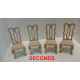 Rectangular Dining Table & 4 Chairs  ***SECONDS***