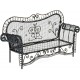 Black Garden Sofa