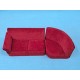 Red Corner Couch Set ***SECONDS***