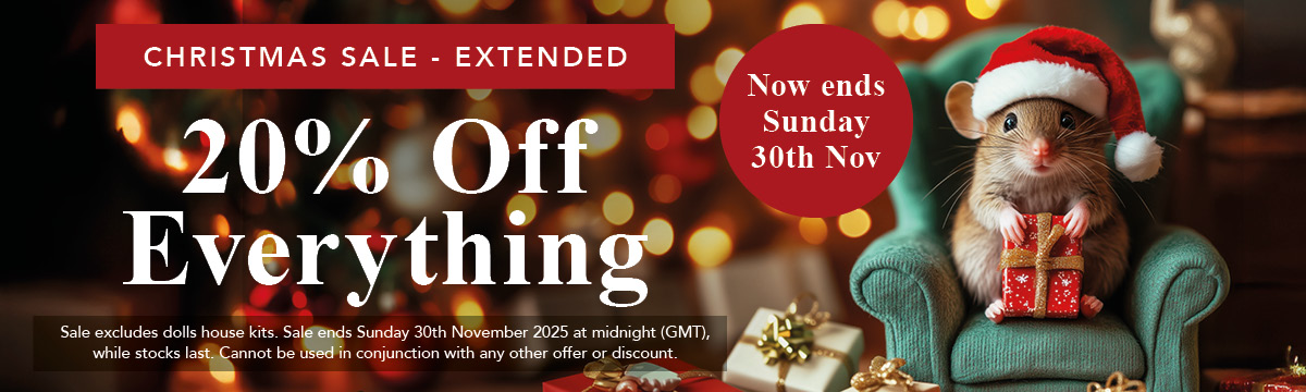 20% Off Everything - Festive Savings, Now Extended!